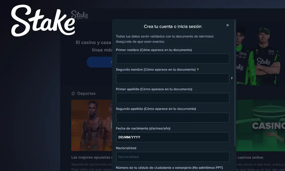 Cómo empezar a apostar en Stake Argentina